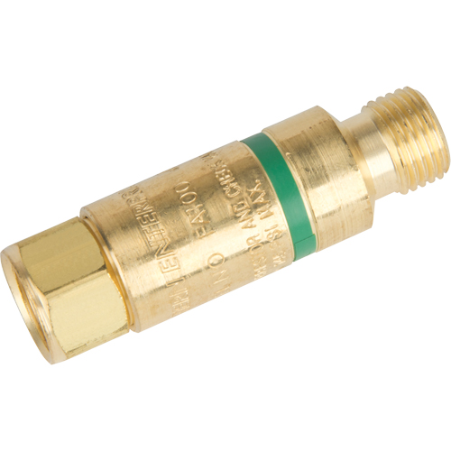 Flashback Arrestors - Oxy/Fuel Gas, Fuel Gas (red)/Oxygen (green), Torch Style Infinity Industrial Services Inc.