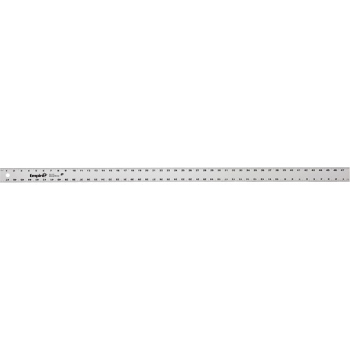 Heavy-Duty Straight Edge, 48" L, Aluminum, 1" Graduations Infinity Industrial Services Inc.
