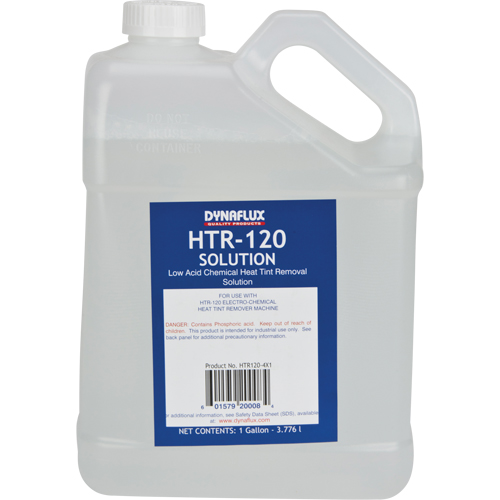 HTR-121 Mild Solution for Heat Tint Removal System Machine, Jug Infinity Industrial Services Inc.