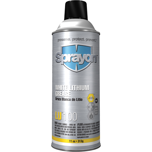 LU100 Lithium Grease, Aerosol Can Infinity Industrial Services Inc.