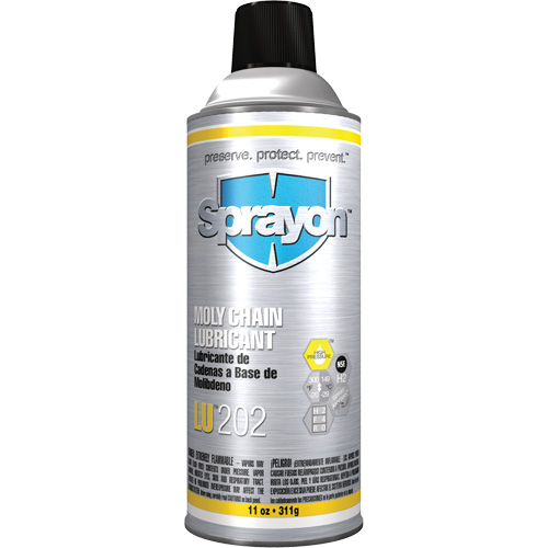 LU202 Moly Chain Lubricant, Aerosol Can Infinity Industrial Services Inc.