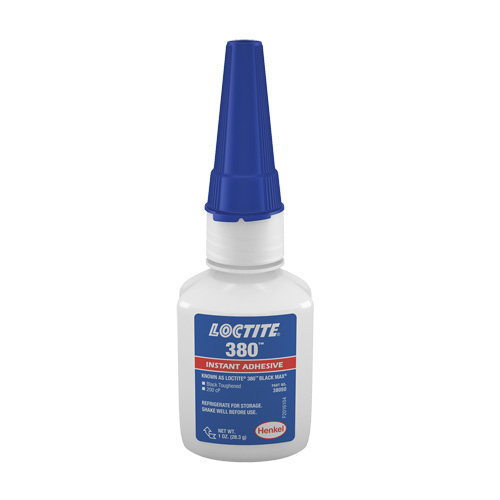 Black Max 380 Toughened Adhesive, Black, Bottle, 1 oz. Infinity Industrial Services Inc.