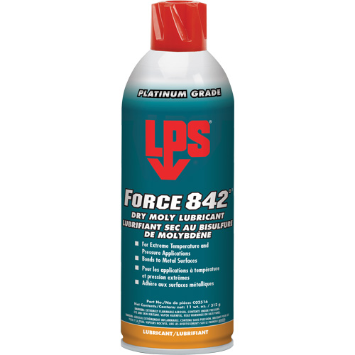 Force 842°&reg; Dry Moly Lubricant, Aerosol Can Infinity Industrial Services Inc.