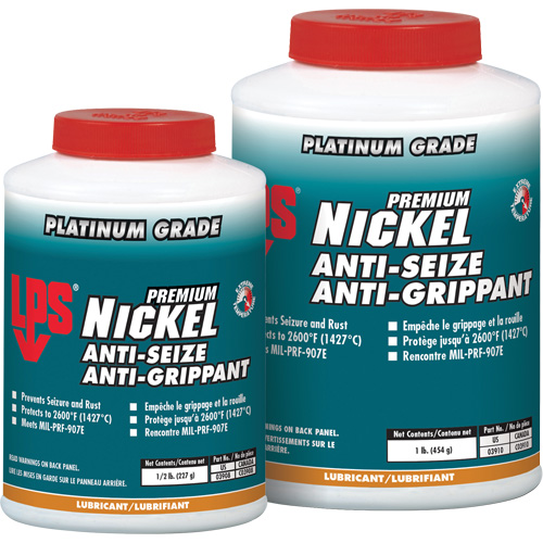 Antigrippant au nickel, Bouteille, 2600°F (1427°C) temp. max. Infinity Industrial Services Inc.