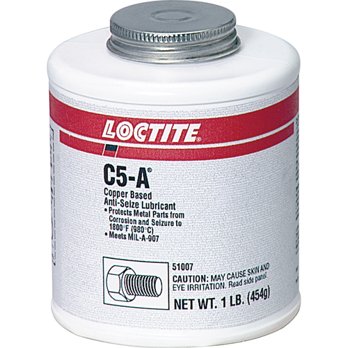 Antigrippant &agrave; base de cuivre C5-A, 543 g, Canette &agrave; dessus brosse, 1800°F (982°C) Temp&eacute;rature max. Infinity Industrial Services Inc.