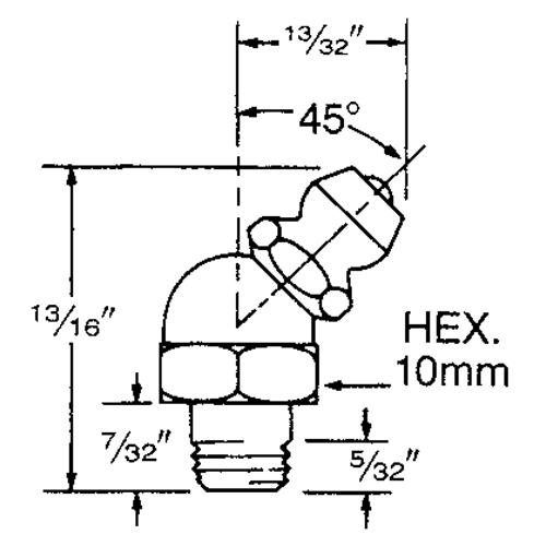 Fitting, 6 mm Thread Infinity Industrial Services Inc.