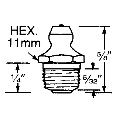 Raccord, Filetage de 10 mm Infinity Industrial Services Inc.