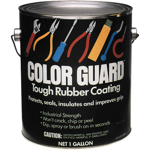 Color Guard Tough Rubber Coating, Red, Gallon Infinity Industrial Services Inc.
