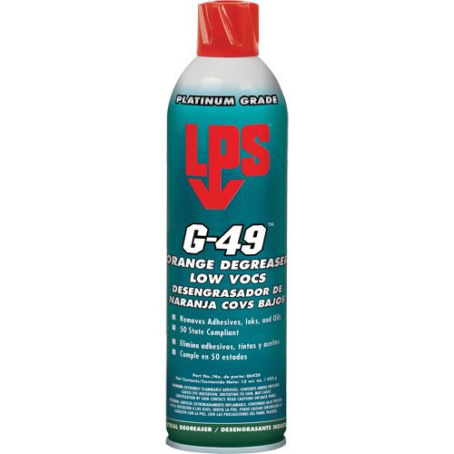 G-49 Low VOC Orange Degreaser, 15 oz. Infinity Industrial Services Inc.