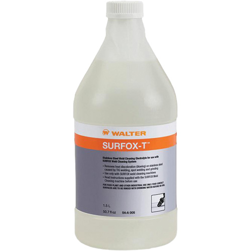 SURFOX-T Weld Cleaner, 1.5 L, Bottle Infinity Industrial Services Inc.