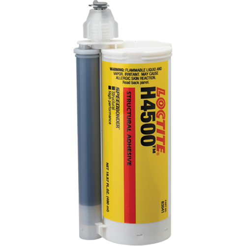 Adh&eacute;sif structural Speedbonder H4500, Deux composants, Cartouche double, 678 g, Gris Infinity Industrial Services Inc.