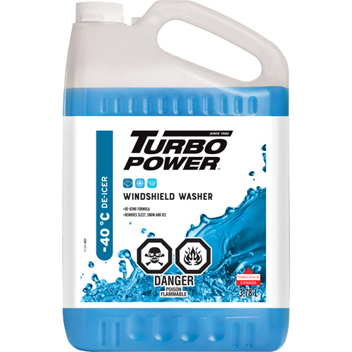 Liquide lave-glace toutes saisons Turbo Power, Cruche, 3,78 L Infinity Industrial Services Inc.