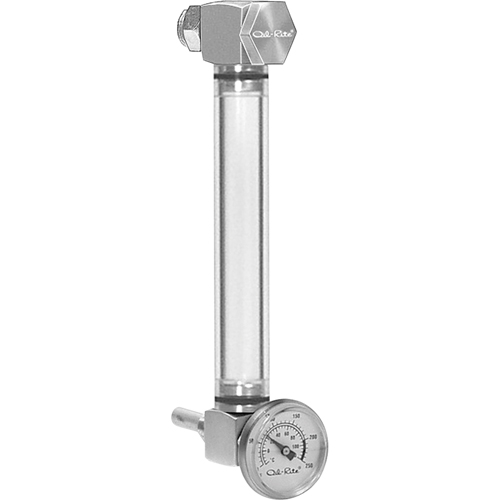 Indicateur de niveau &agrave; liquide en Rond Nylon, Filet&eacute;, 9" lo, 205°F (96,11° C) Infinity Industrial Services Inc.