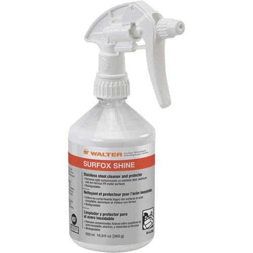 SURFOX Shine Stainless Steel Cleaner & Protector, 500 ml, Trigger Bottle Infinity Industrial Services Inc.