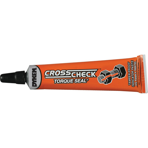 P&acirc;te indicatrice inviolable Cross-Check Torque Seal, 1 liq. oz., Tube, Orange Infinity Industrial Services Inc.