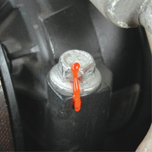 P&acirc;te indicatrice inviolable Cross-Check Torque Seal, 1 liq. oz., Tube, Orange Infinity Industrial Services Inc.