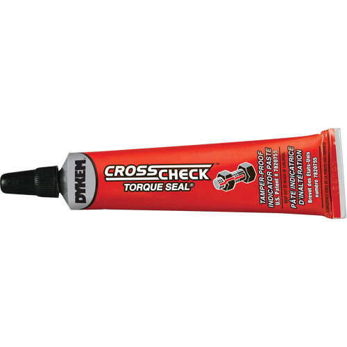 P&acirc;te indicatrice inviolable Cross-Check Torque Seal, 1 oz, Tube, Rouge Infinity Industrial Services Inc.