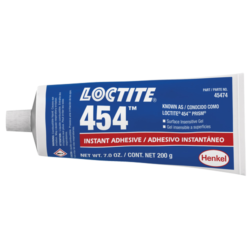 Gel de fixation insensible &agrave; la surface 454, Transparent, Tube, 200 g Infinity Industrial Services Inc.