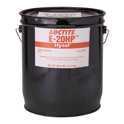 Adh&eacute;sifs structuraux &agrave; s&eacute;chage rapide E-20P, 5 gal., Seau, Deux composants, Blanc Infinity Industrial Services Inc.