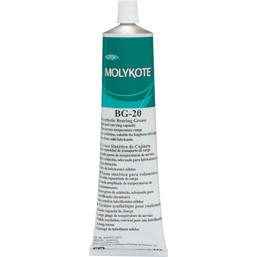 Molykote BG 20 High-Performance Synthetic Grease, 150 g, Bottle Infinity Industrial Services Inc.
