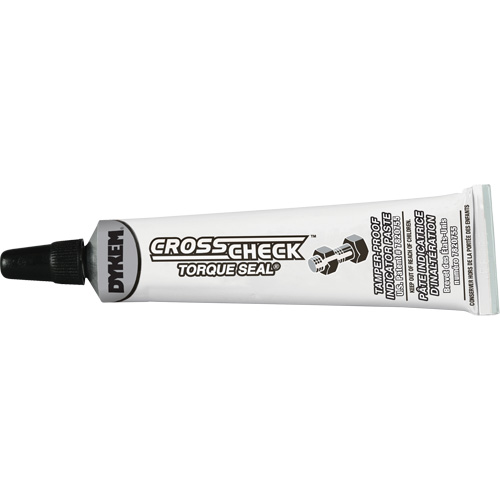 P&acirc;te indicatrice inviolable Cross-Check Torque Seal, 1 liq. oz., Tube, Blanc Infinity Industrial Services Inc.