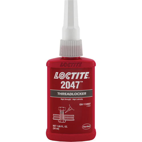 2047 Threadlocker, Black, High, 50 ml, Bottle Infinity Industrial Services Inc.