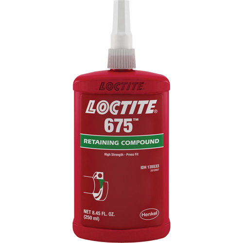 Compos&eacute; de blocage Loctite 675, 250 ml, Bouteille, Vert Infinity Industrial Services Inc.