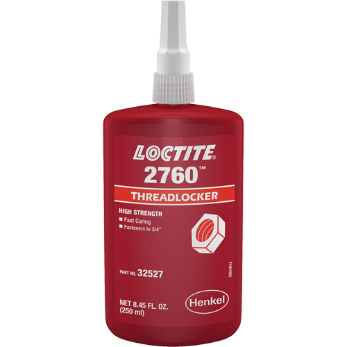 Compos&eacute; de blocage 2760, Rouge, &eacute;lev&eacute;, 250 ml, Bouteille Infinity Industrial Services Inc.