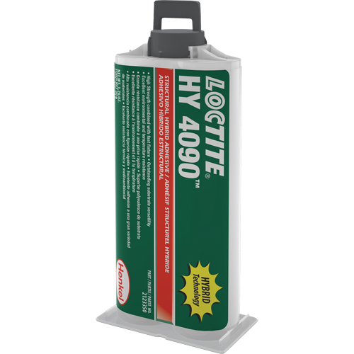 HY 4090 Structural Repair Hybrid Adhesive, Two-Part, Dual Cartridge, 50 g, Off-White Infinity Industrial Services Inc.