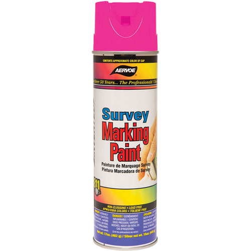 Solvent-Based Marking Paint, 17 oz., Aerosol Can Infinity Industrial Services Inc.
