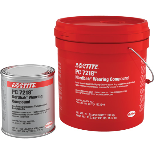 Compos&eacute; anti-usure 7218, 25 lb, Seau, Deux composants, Gris Infinity Industrial Services Inc.