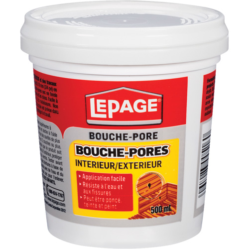 Interior and Exterior Wood Filler, 500 ml Infinity Industrial Services Inc.
