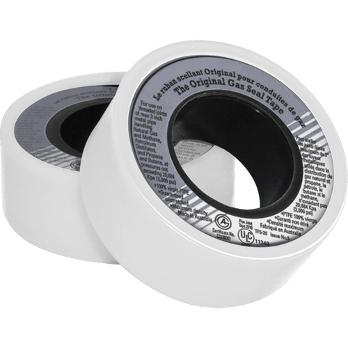 PTFE Thread Sealant Tape, 480" L x 3/4" W, White Infinity Industrial Services Inc.