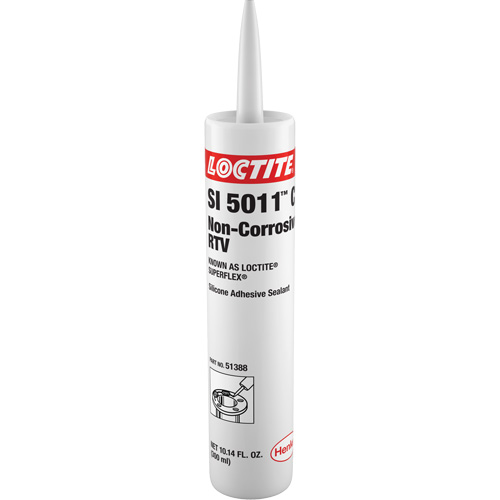 Superflex&reg; SI 5011CL Non-Corrosive RTV Silicone, Cartridge, Clear Infinity Industrial Services Inc.