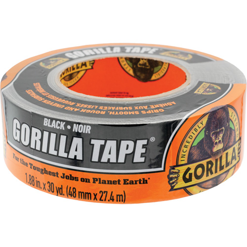Duct Tape, 17 mils, Black, 48 mm (2") x 27.43 m (90') Infinity Industrial Services Inc.