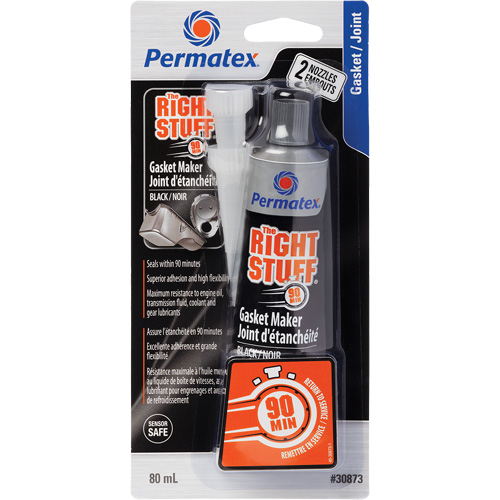 The Right Stuff&reg; 90 Minute Gasket Maker, Tube, Black Infinity Industrial Services Inc.