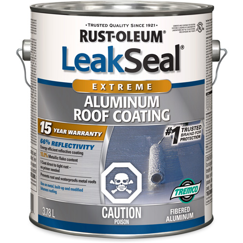 Rev&ecirc;tement de toit en aluminium 15 ans LeakSeal Infinity Industrial Services Inc.