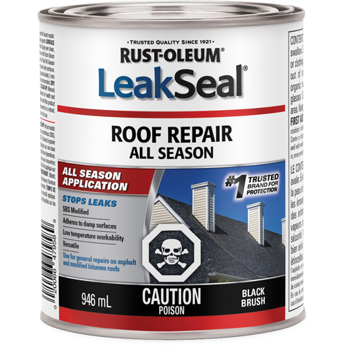 Produit de r&eacute;paration de toiture toutes saisons LeakSeal Infinity Industrial Services Inc.