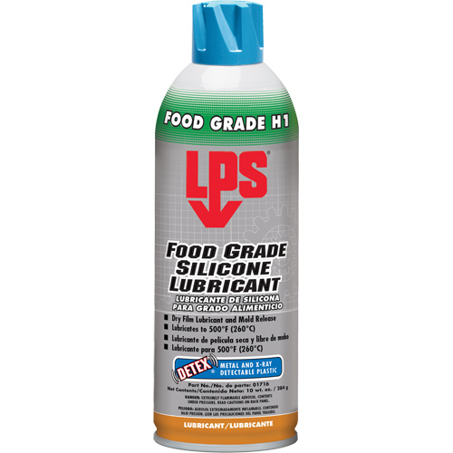 Detex&reg; Food Grade Silicone Lubricant, Aerosol Can Infinity Industrial Services Inc.