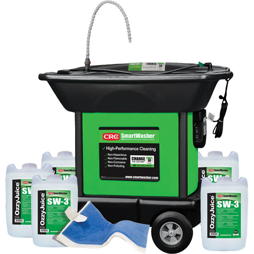 Trousse de bassin de nettoyage de pi&egrave;ces lourd SmartWasher SW-337 Infinity Industrial Services Inc.