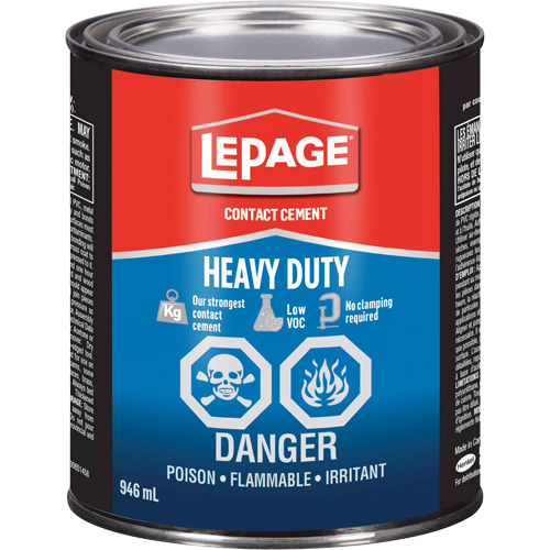 Heavy-Duty Contact Cement, Can, 946 ml, Amber Infinity Industrial Services Inc.