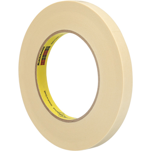 Scotch&reg; High-Performance Masking Tape 232, 12 mm (1/2") x 55 m (180'), Tan Infinity Industrial Services Inc.