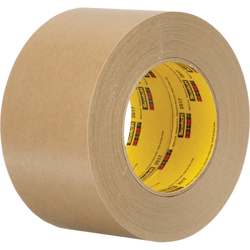 Scotch&reg; Flatback Masking Tape 2517, 72 mm (2-27/32") x 55 m (180'), Tan Infinity Industrial Services Inc.