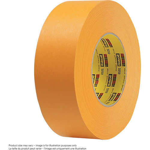 Performance Flatback Tape 2525, 72 mm (3") x 55 m (180'), Yellow Infinity Industrial Services Inc.