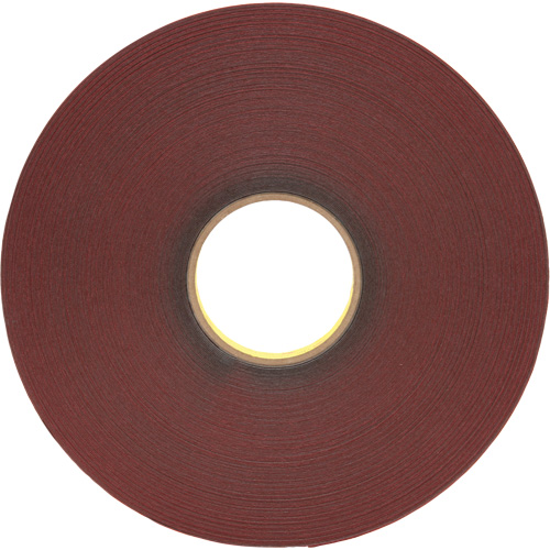 VHB Tape, 66 m (216') L x 18 mm (3/4") W, 25 mils, Acrylic Infinity Industrial Services Inc.