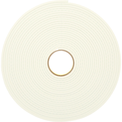 Double-Coated Urethane Foam Tape, 16.5 m (54') L x 12.7 mm (1/2") W, 25 mils, Urethane Infinity Industrial Services Inc.