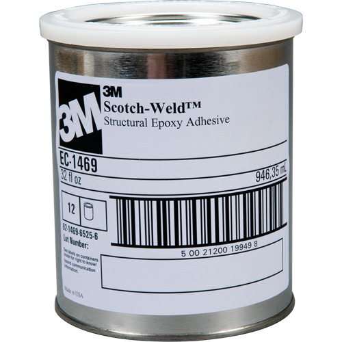 Scotch-Weld Adhesive, 0.94 L, Pail, One-Part, Off-White Infinity Industrial Services Inc.
