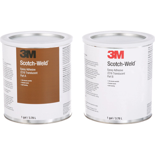 Scotch-Weld Adhesive, 1 gal., Pail, Two-Part, Translucent Infinity Industrial Services Inc.