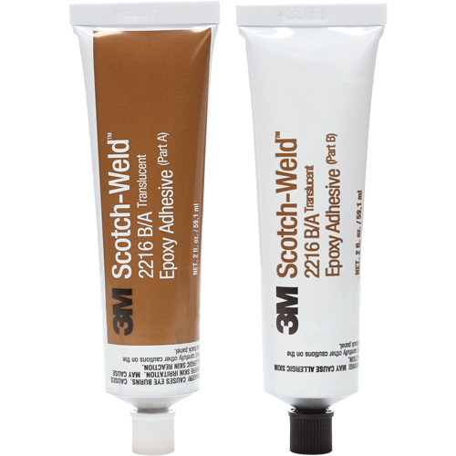 Scotch-Weld Adhesive, 2 fl. oz., Kit, Two-Part, Translucent Infinity Industrial Services Inc.