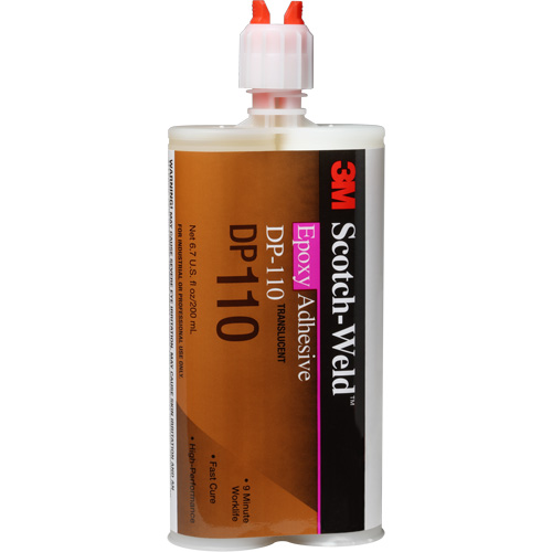 Adh&eacute;sif Scotch-Weld, 200 ml, Cartouche, Deux composants, Translucide Infinity Industrial Services Inc.